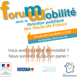 Forum de la mobilité inter versants de la fonction publique en région Hauts-de-France