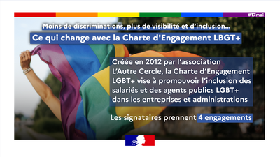 Visuel  Charte d’Engagement LGBT+
