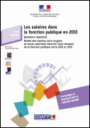 Les salaires dans la fonction publique en 2013  (premiers résultats)