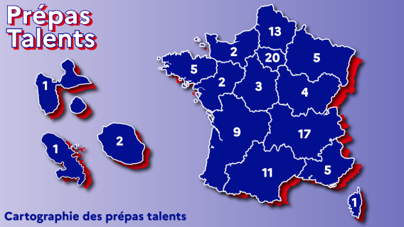 Cartographie Prépas Talents