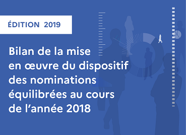 Dispositif des nominations équilibrées au cours de l’année 2018