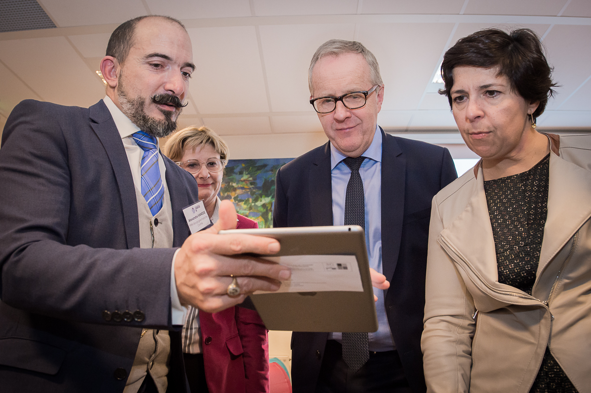 Présentation d'un projet au DGAFP et à la directrice adjointe au DGAFP