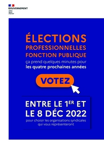 Visuel affiche vote électronique