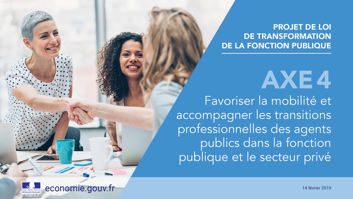 Axe 4 : Favoriser la mobilité et accompagner les transitions professionnelles des agents publics dans la fonction publique et le secteur privé