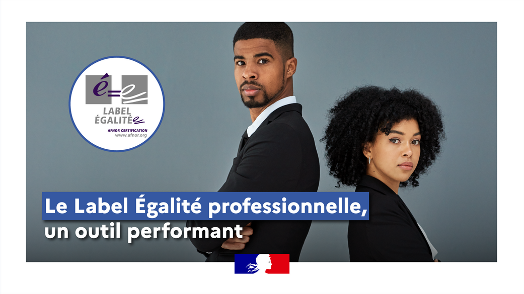 Visuel infographie Label Égalité professionnelle