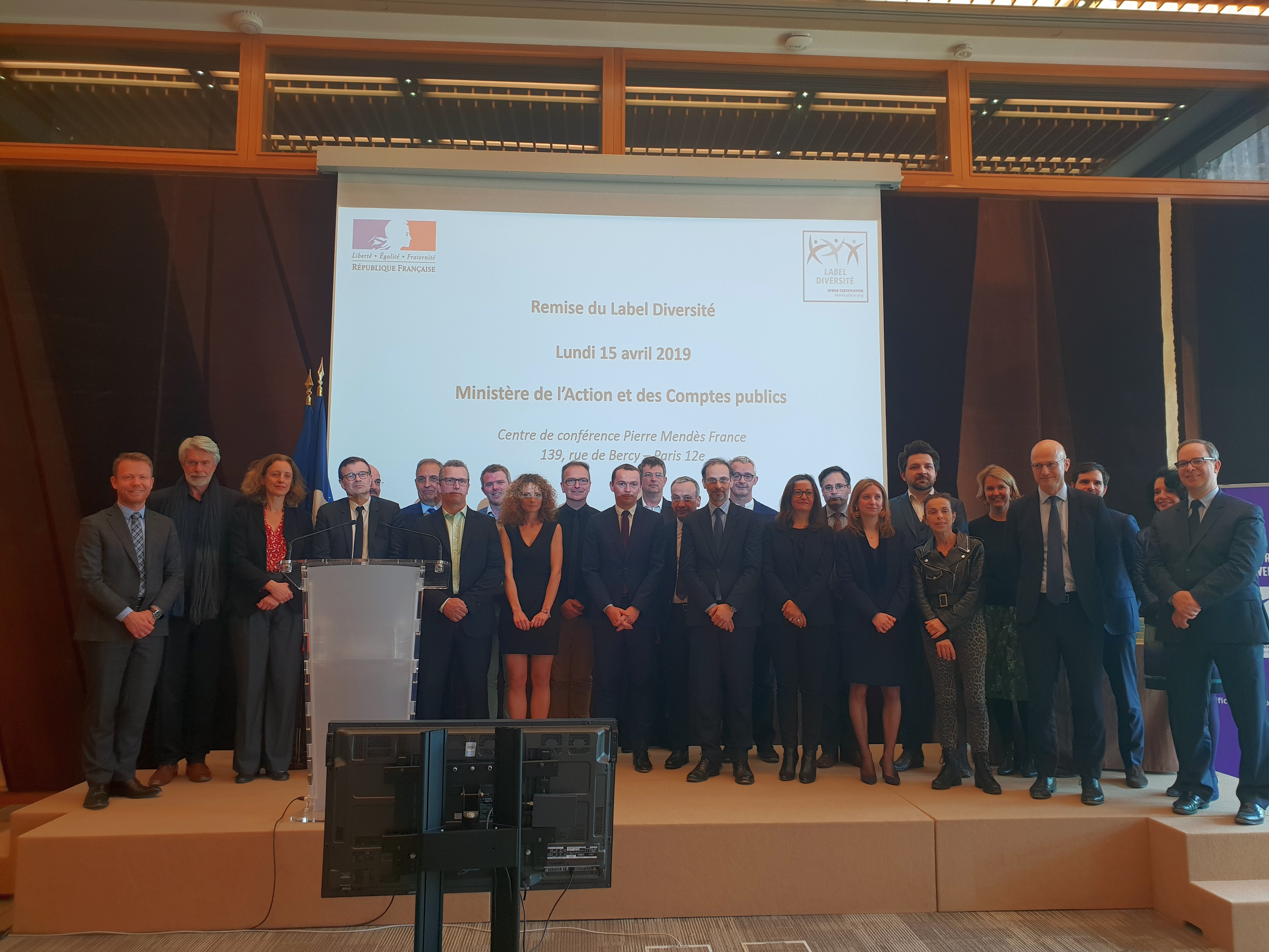 Les lauréats du Label Diversité 2019 : cliquez sur la photo pour l'agrandir