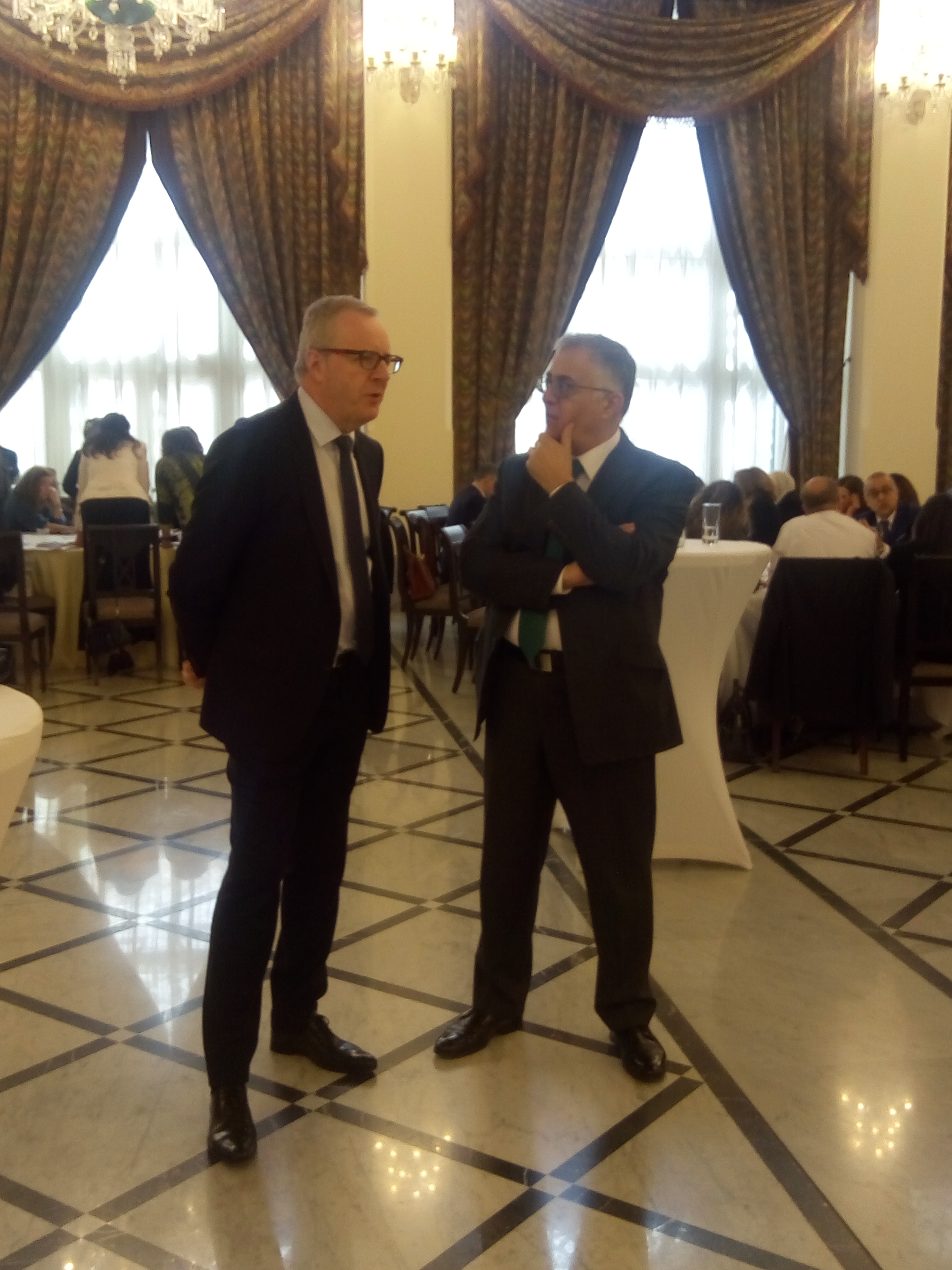 T. Le Goff, DGAFP, et B. Odeimi, bureau technique des villes libanaises