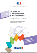 Les agents de la fonction publique et leur famille en 2011