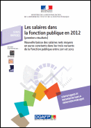 Les salaires dans la fonction publique en 2012