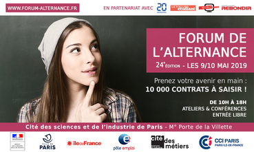 Visuel forum de l'alternance 2019