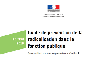 Guide de prévention de la radicalisation dans la fonction publique