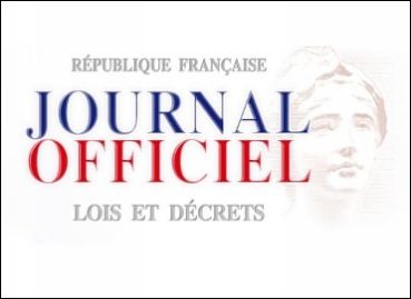 Visuel du Journal officiel