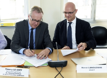 Signature de la convention de partenariat DGAFP-ANACT