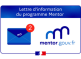 Visuel lettre d'information Mentor