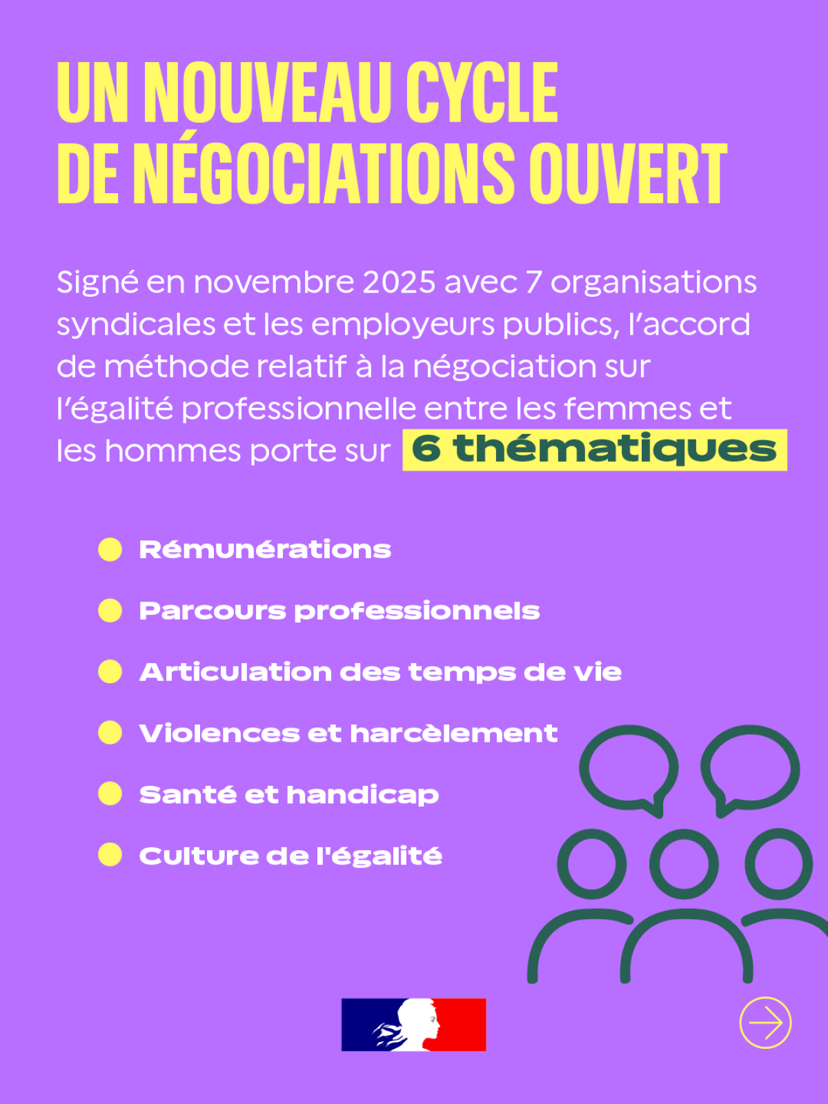 Un nouveau cycle de négociations ouvert
