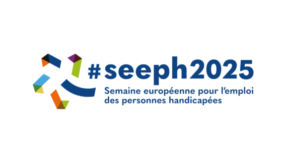 Logo de la Semaine européenne pour l'emploi des personnes handicapées 2025