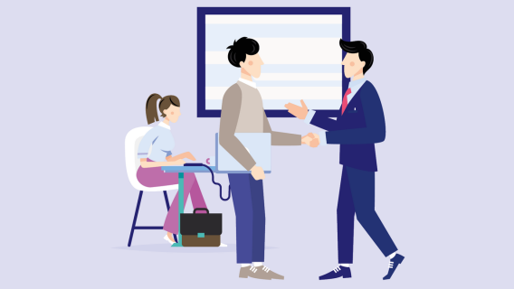 Visuel mentorat nouveaux arrivants