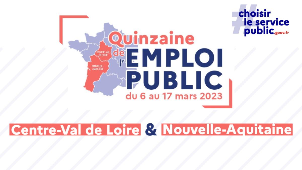 Du 6 au 17 mars, c'est la Quinzaine de l'emploi public dans les régions