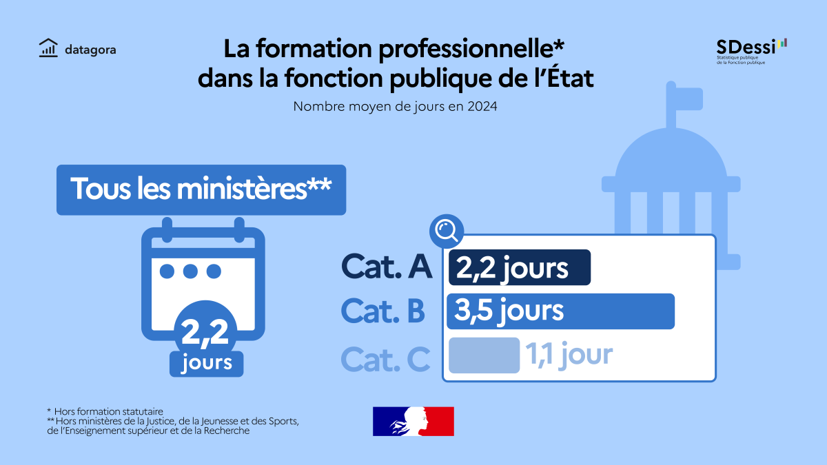 La formation professionnelle dans la fonction publique de l'État
